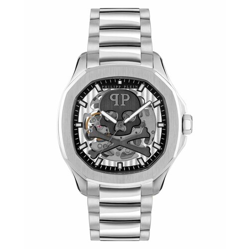 фото Наручные часы philipp plein pwraa0223, серебряный, черный