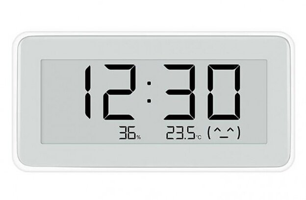 Метеостанция Xiaomi Mijia Temperature And Humidity Electronic Watch PRO (LYWSD02MMC), белая — фото 1