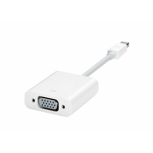 Переходник/адаптер Mini DisplayPort - VGA 0.2 м, белый переходник адаптер gal mini displayport m vga f 0 25 м белый