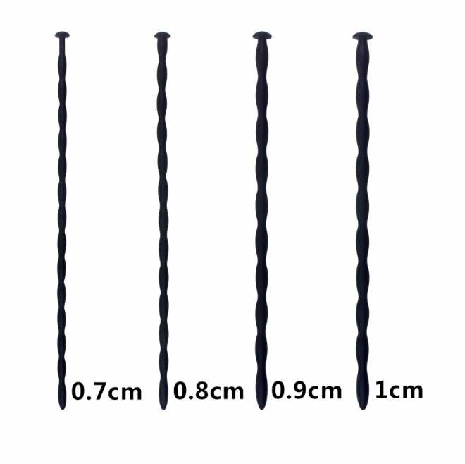 Набор из 4 силиконовых уретральных плагов