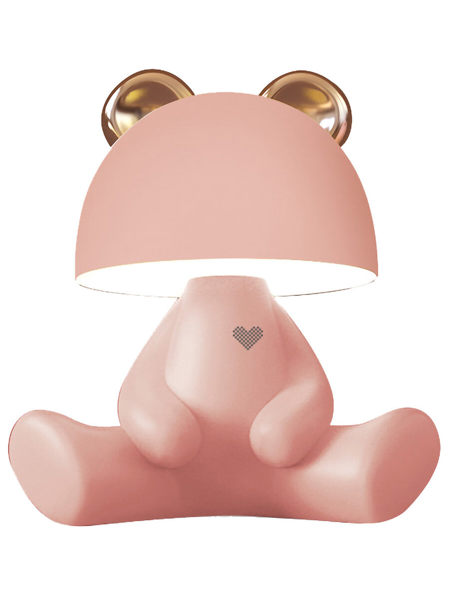 Светильник детский Artplays Мишка розовый