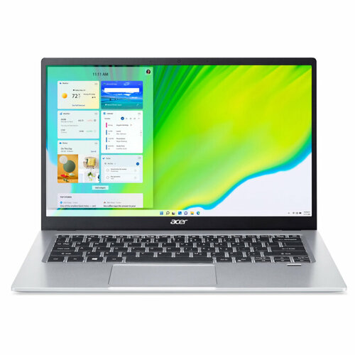 Acer Ноутбук Acer Swift 1 SF114-34 Celeron N45008GbSSD256Gb14IPSFHDnoOSsilver NX A77ER009 NX A77ER009 3978100₽