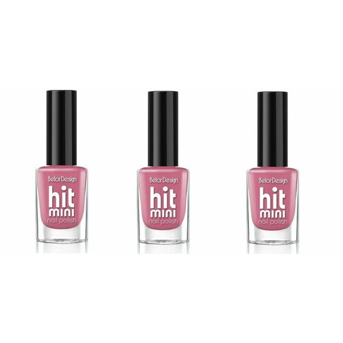 Лак для ногтей Mini HIT (6мл), тон 006 розовый лепесток х 3шт