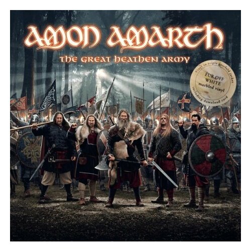 Виниловые пластинки, Metal Blade Records, AMON AMARTH - The Great Heathen Army (LP)