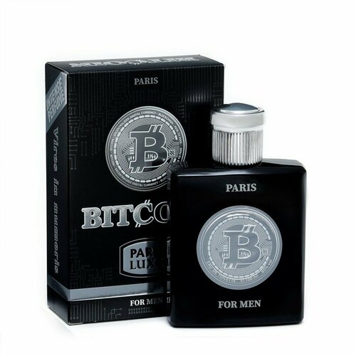 PARIS LUXE Туалетная вода мужская Bitcoin Intense Perfume, 100 мл