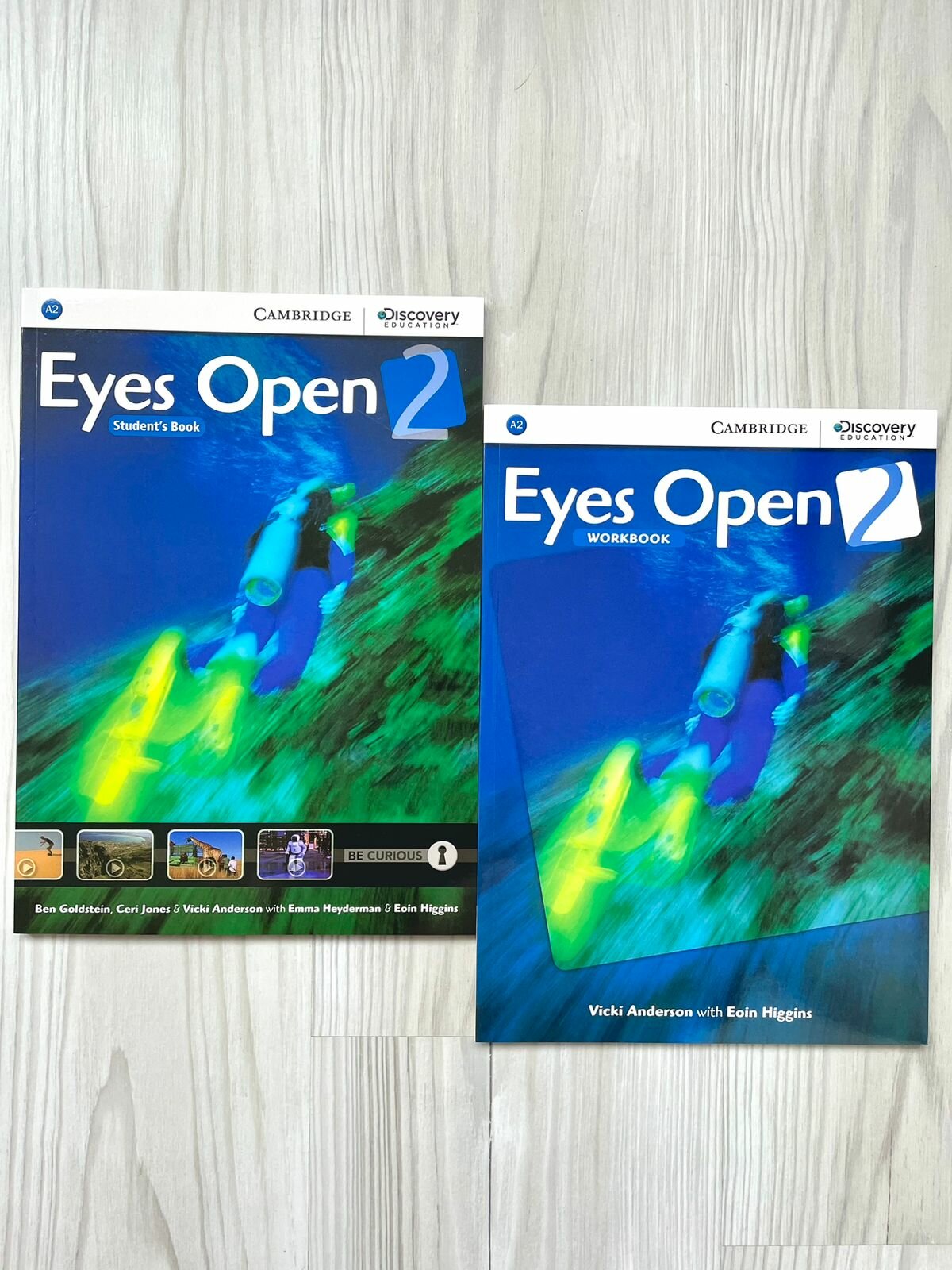 Anderson Vicki "Eyes Open 2 Workbook with Online Practice" мелованная - фото №3