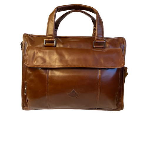 фото Сумка мессенджер znixs, фактура гладкая, коричневый