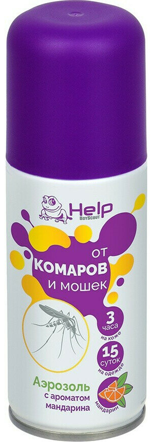 Аэрозоль от комаров и мошек 