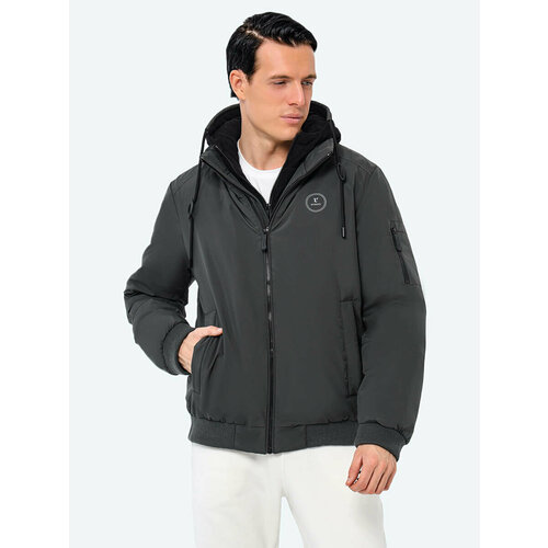 Куртка VITACCI, размер 54, хаки куртка diffberd размер 54 хаки