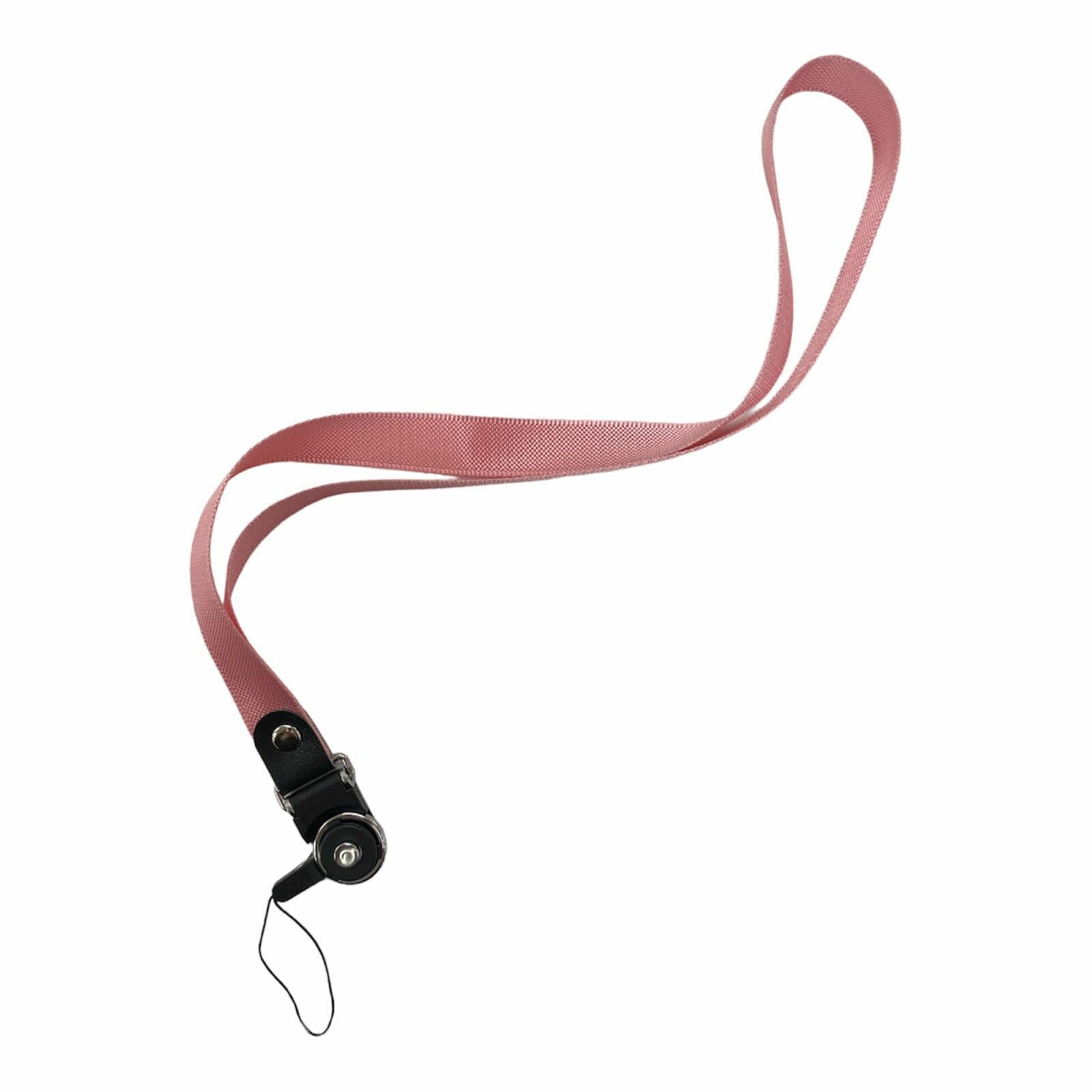 Шнурок для телефона / Веревка для телефона на шею / Розовый