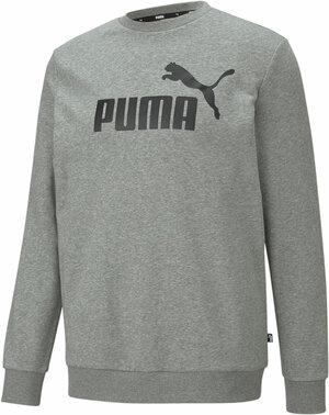 Свитшот PUMA Essentials Big Logo Crew Men’s Sweater, размер XL, серый