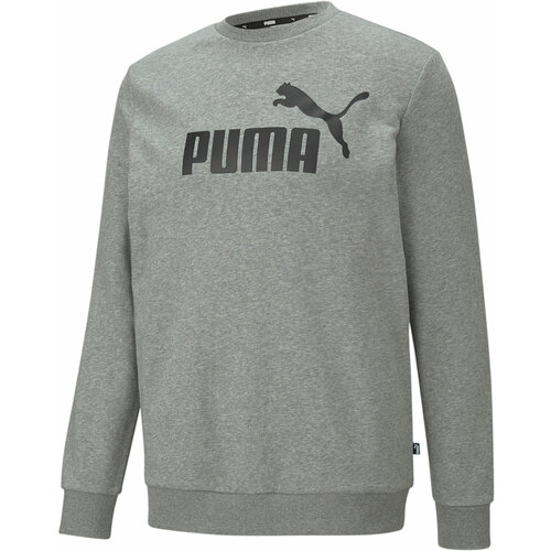 Свитшот PUMA Essentials Big Logo Crew Men’s Sweater, размер XL, серый