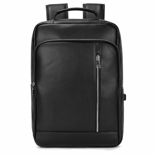 Рюкзак планшет  BP-0052BLCK, фактура гладкая, черный