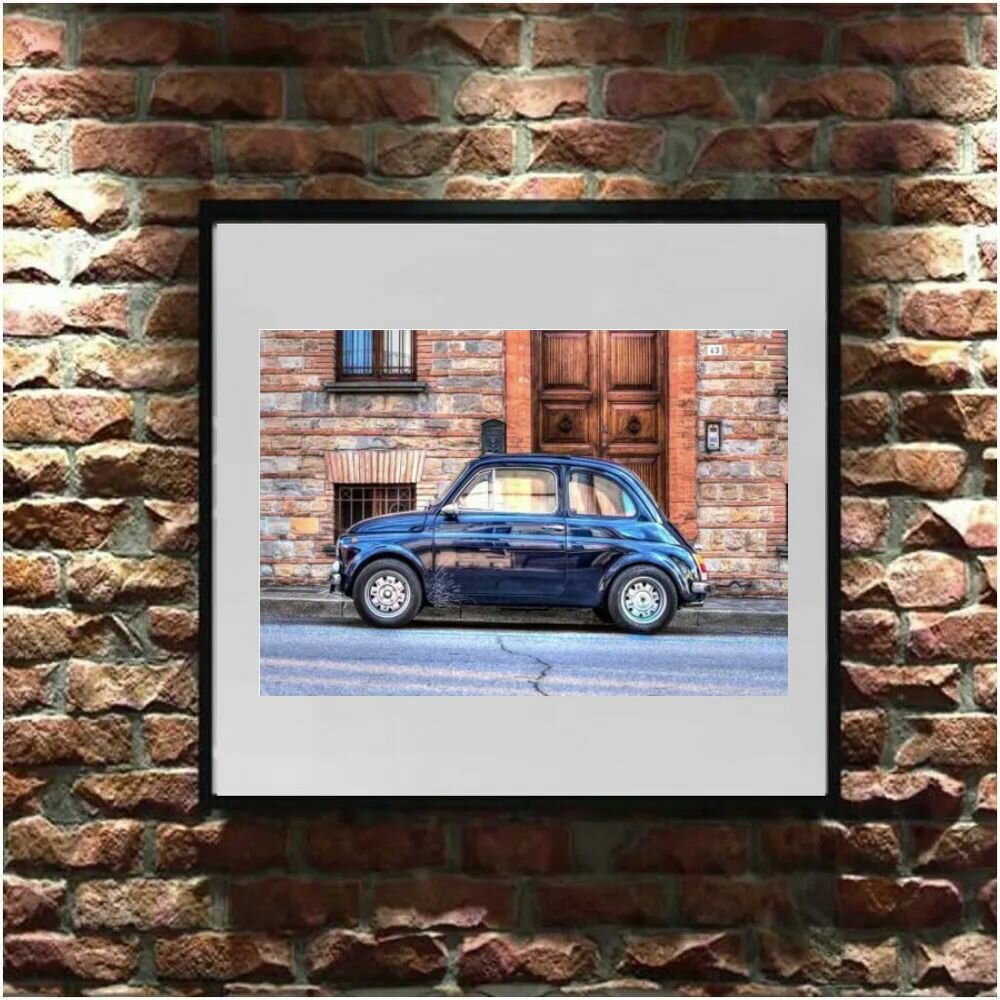 Постер "Mini retro auto" Cool Eshe из коллекции "Автомобили", А4