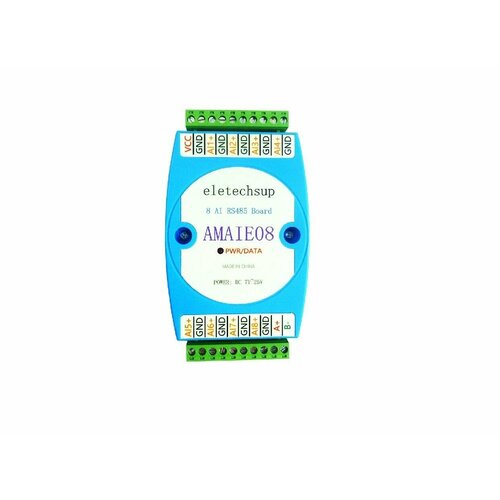 Eletechsup AMAIE08 Модуль AI8 измерения 4-20mA тока 4 20ma rs485 digital differential pressure transmitter sensor