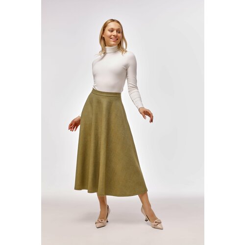 фото Юбка маковцвет, размер 46 m, зеленый