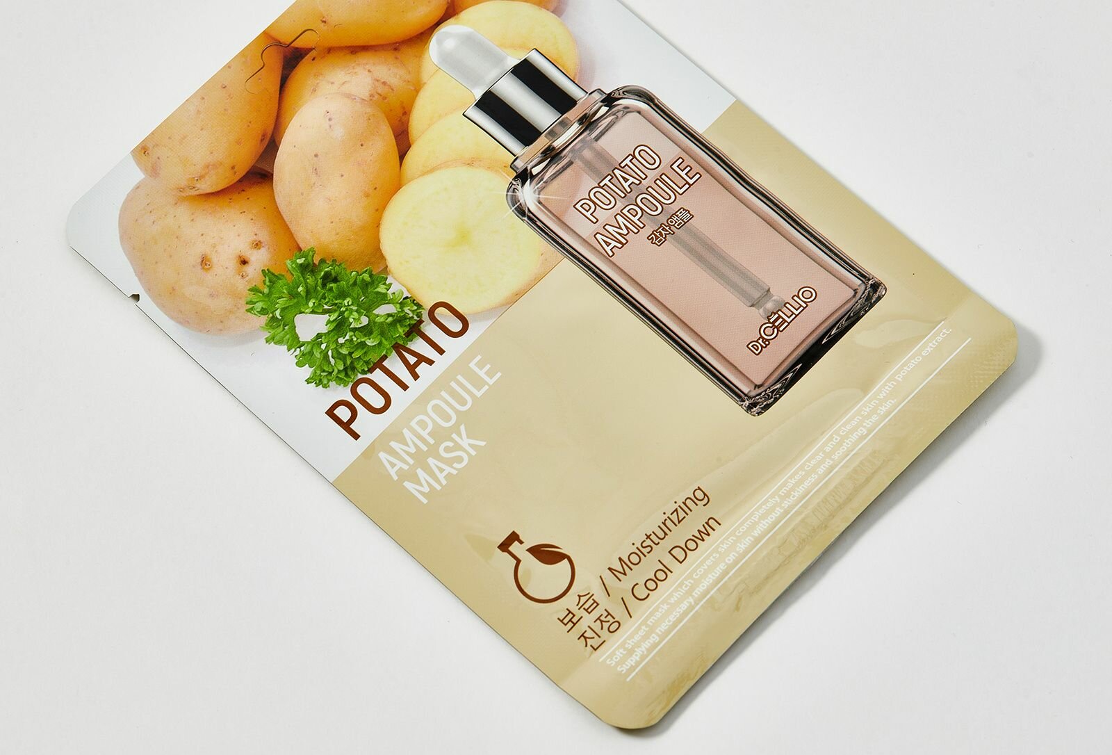 Маска тканевая Dr.CELLIO Potato Ampoule Mask - фото №6