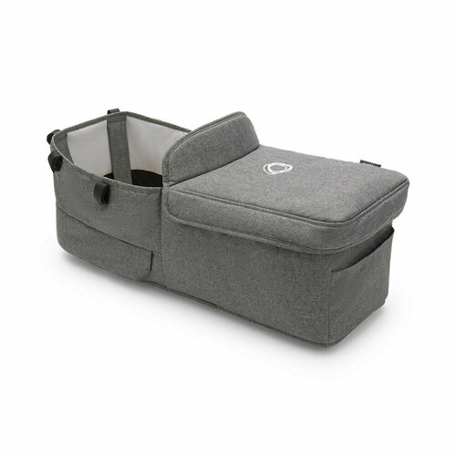 Текстильный набор Bugaboo Donkey 5 Duo Bassinet Fabric Complete, цвет Grey Melange прогулочный блок bugaboo donkey 5 duo extension set complete цвет grey melange misty white