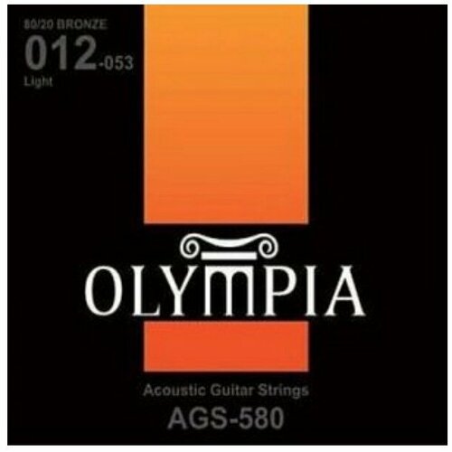 Струны для акустической гитары Olympia AGS580 olympia струны для классической гитары