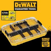 Кейс для инструментов DEWALT DWAN2190 TSTAK TOUGH (1шт.) со съемными перегородками (6 штук), 22*17*3.5 см