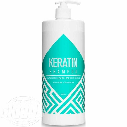 Krassa Шампунь для волос Professional Keratin, с кератином, 85 мл