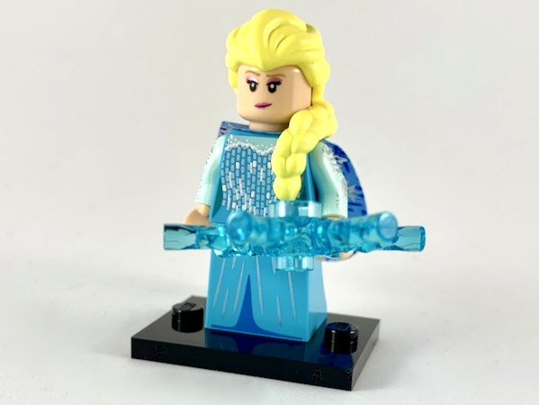 Минифигурка Лего Lego coldis2-9 Elsa, Disney, Series 2 (Complete Set with Stand and Accessories)