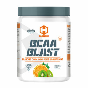 Аминокислоты BCAA Blast 300 г, вкус: апельсин-киви
