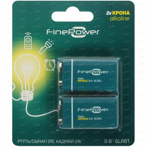 Батарейка щелочная FinePower KT-1152