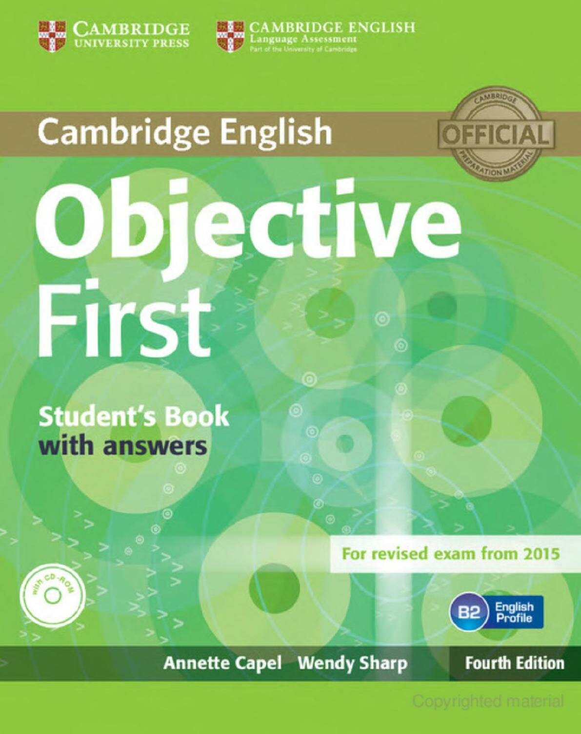 Objective First 4 Edition Student's Book Pack with answers +CD-ROM x2 - фото №2