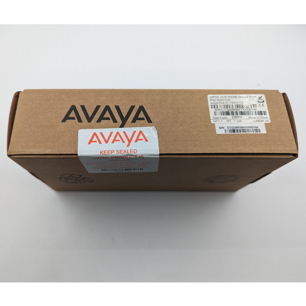 Блок питания 700500725, Avaya PoE инжектор