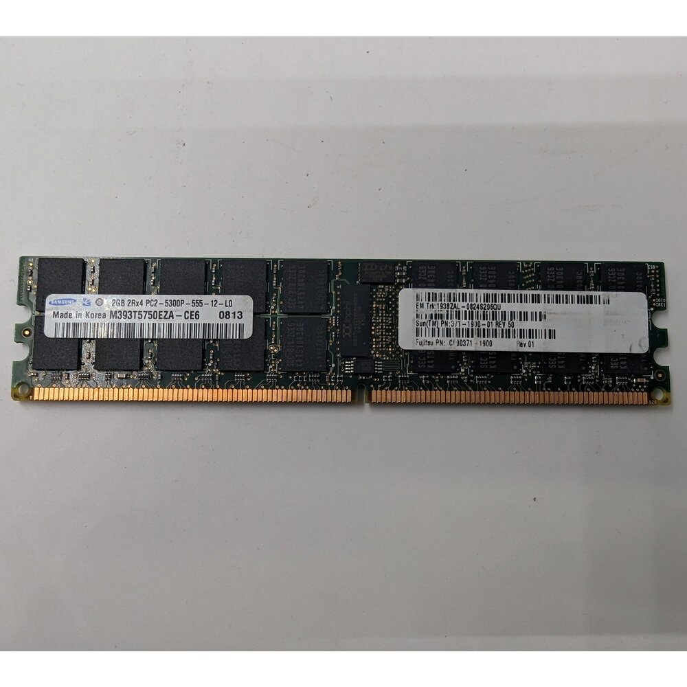 Модуль памяти M393T5750EZA-CE6, 371-1900-01, CF00371-1900, Samsung, SAN, DDR2, 2 Гб