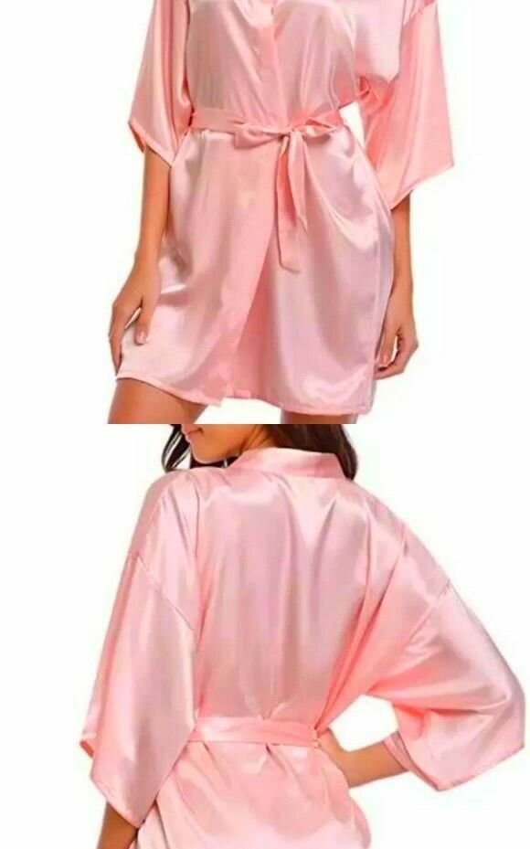 Пижама , укороченный рукав, размер 44, розовый - фотография № 2