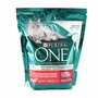 Сухой корм для стерилизованных кошек и кастрированных котов Purina ONE с высоким содержанием говядины и пшеницей (суфле)