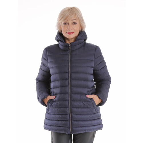 фото Куртка belleb, размер 52, синий