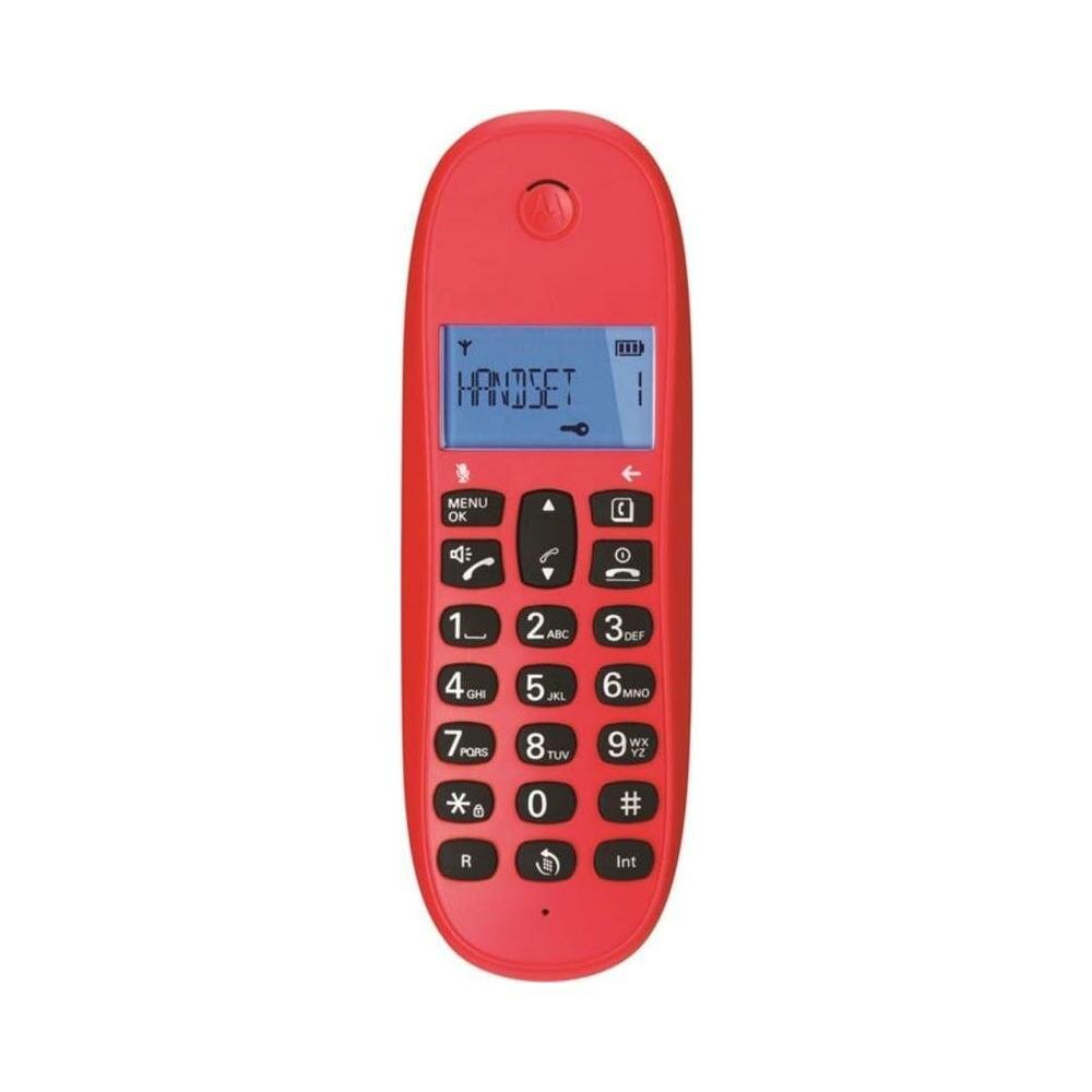 Dect телефон Motorola C1001LB+ красный