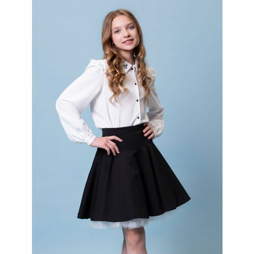 фото Школьная юбка ole!twice, размер 158, черный