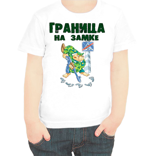 фото Футболка , размер 80, белый нет бренда