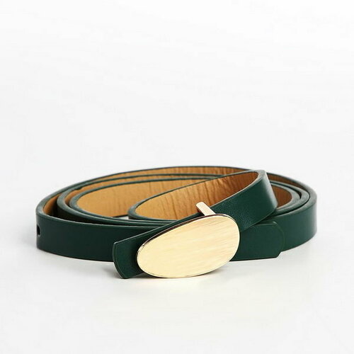 фото Ремень сима-ленд, размер 110, зеленый сима-лэнд