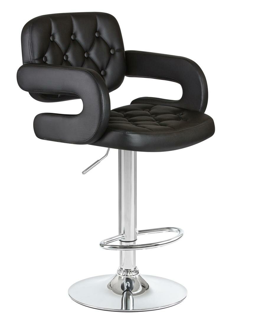 Стул барный DOBRIN Стул барный DOBRIN TIESTO, чёрный арт. LM-3460_CH-M_EL-black — фото 1