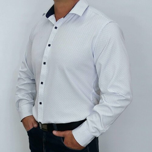 фото Рубашка , размер 4xl, белый westtiger