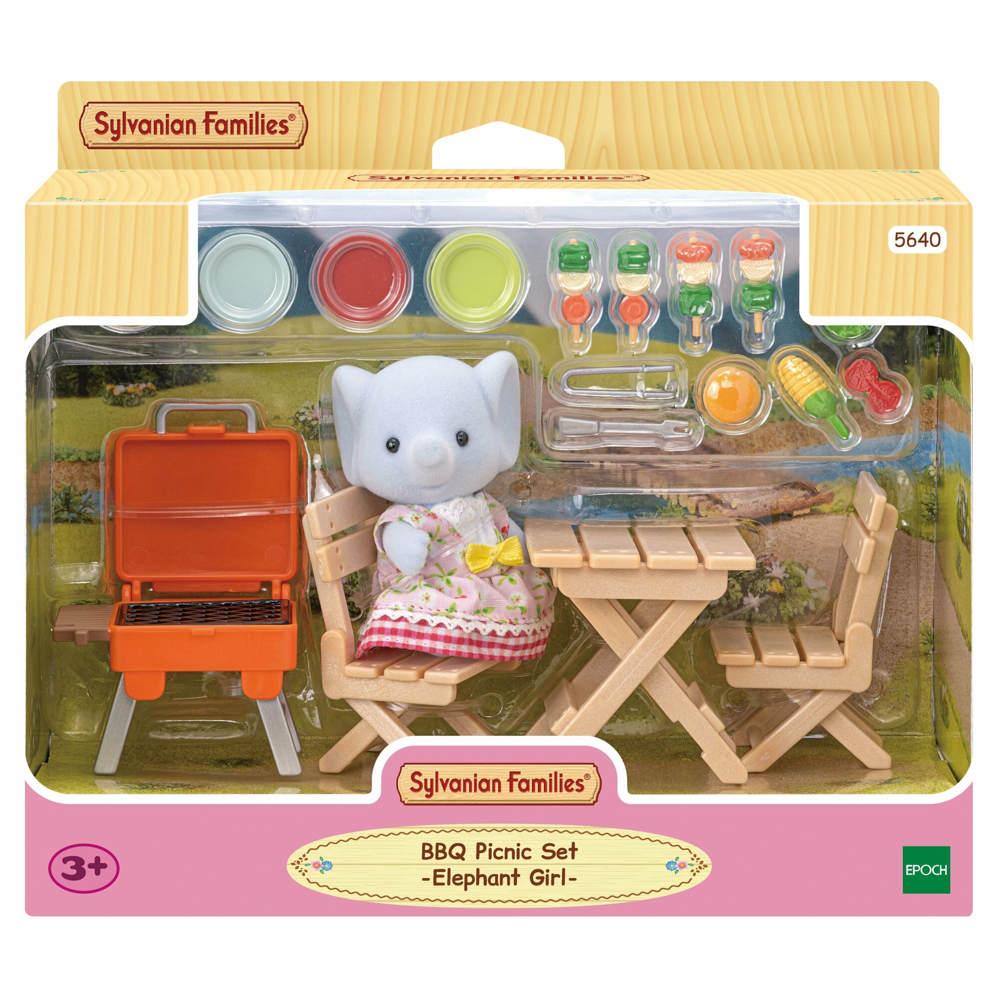 Игровой набор Sylvanian Families Пикник с барбекью для друзей 5640 - фото №11