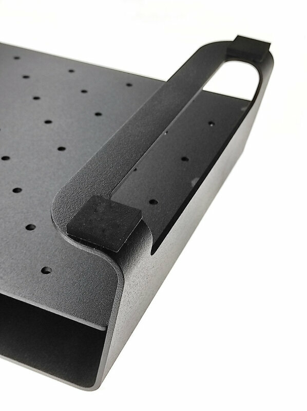 Алюминиевая подставка для мониторов и Mac mini EMBODIMENT EMB-MS-FS-B черная