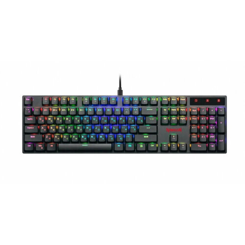 Клавиатура Redragon DEFENDER Apas черный клавиатура redragon veigar k643wgc rgb pro