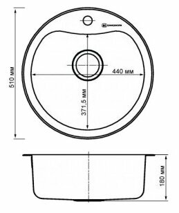 Кухонная мойка Omoikiri Saroma 51-1-IN (4993007) - фотография № 4