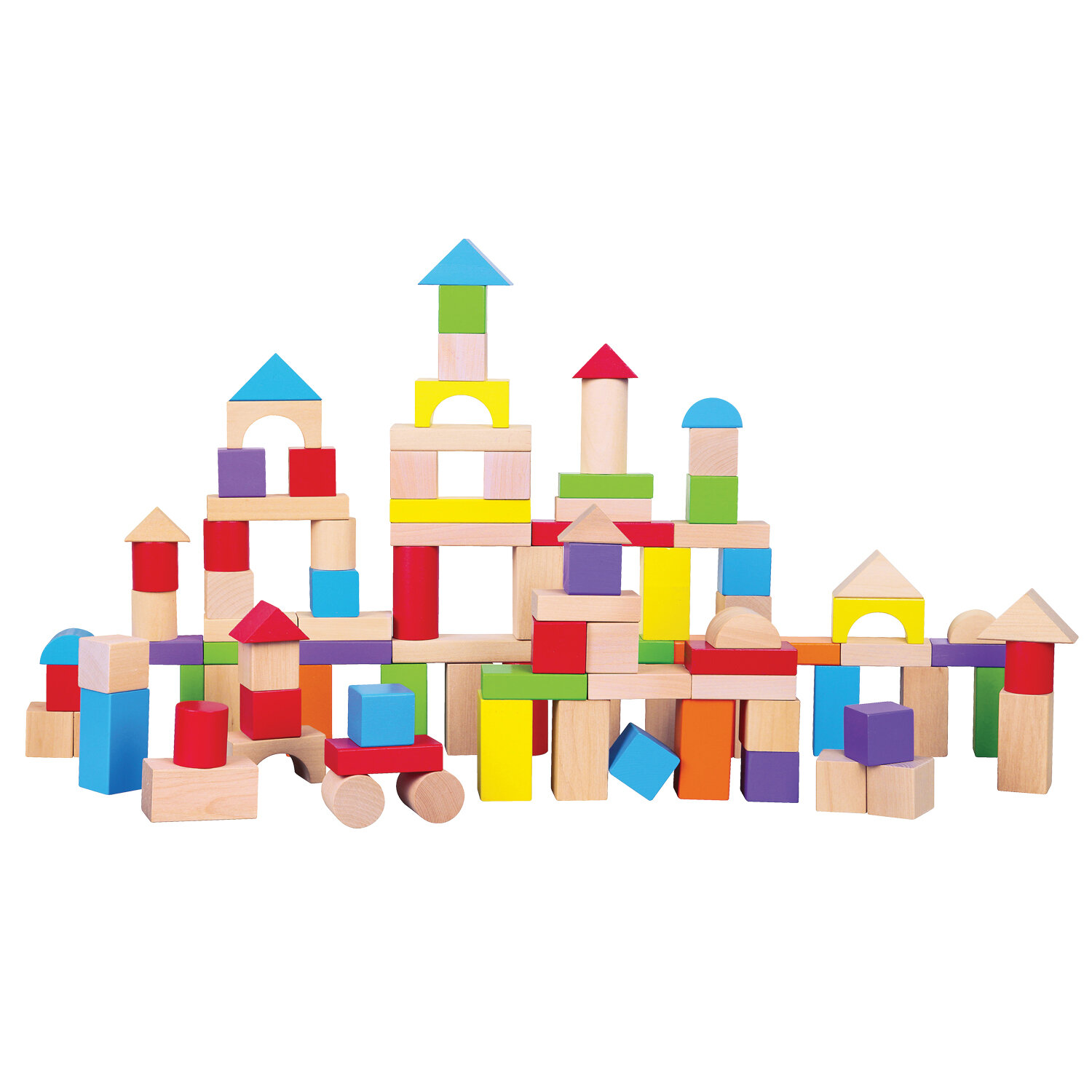 Classic Toys Строительные Кубики, 100 шт New Classic Toys - фото №8