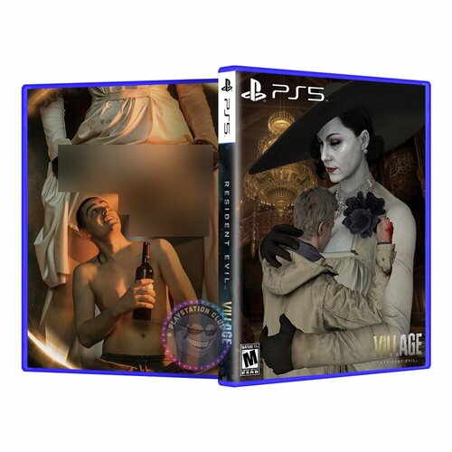Эксклюзивная обложка PS5 для Resident evil 8 №1 эксклюзивная обложка ps5 для resident evil 3 10