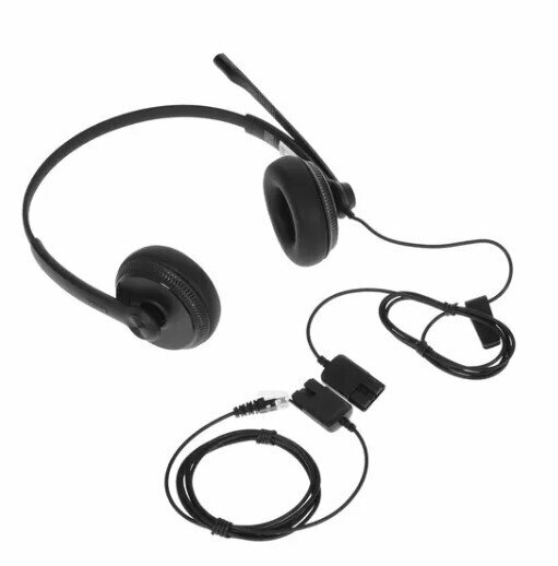 Компьютерная гарнитура Yealink YHS34 Dual (черный) — фото 11