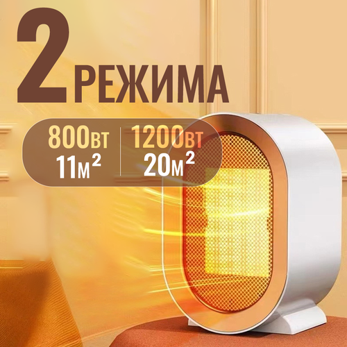 Обогреватель мини в виде овальной призмы Белый 179900₽