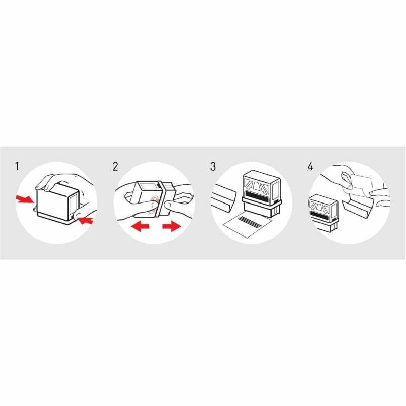 Оснастка Colop Printer 20 Standart для печати ампа факсимиле Поле: 38х14