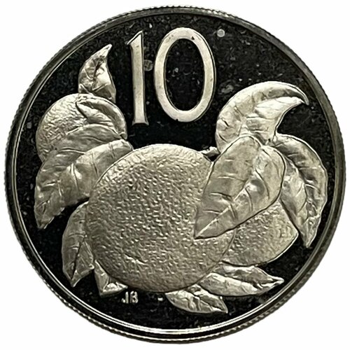 Острова Кука 10 центов 1972 г. (Proof) бермудские острова 25 центов 1986 г proof